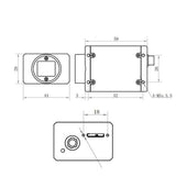IMX267 9MP 32FPS USB3.0 Global Shutter Camera - Vision Datum