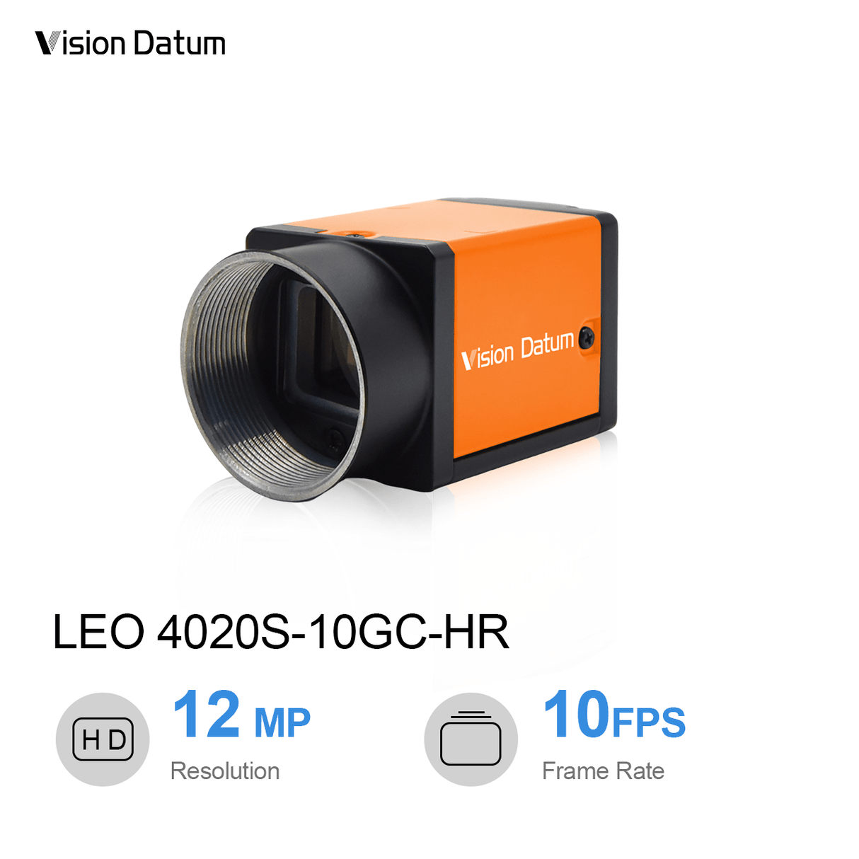 12MP 10FPS IMX226 Rolling Shutter Area Scan Camera LEO 4020S-10gm/gc-HR - Vision Datum