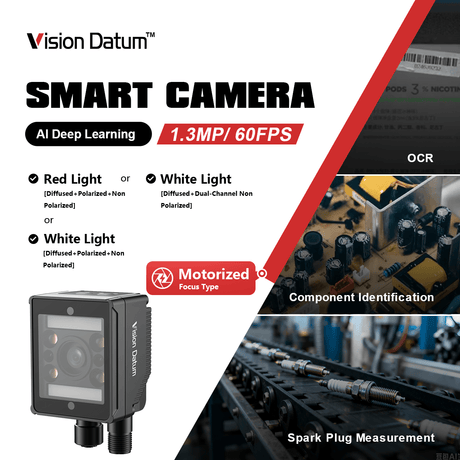 1.3MP Smart Camera With AI Software iLOX-B1307M/CFWP - Vision Datum
