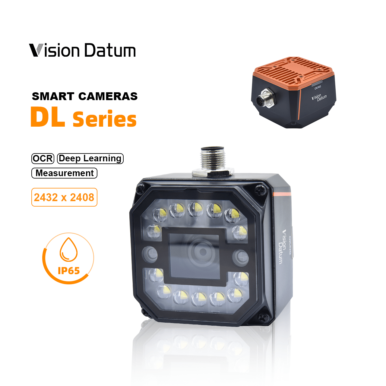 1.4MP 60FPS Global Shutter Deep Learning Smart Camera - Vision Datum