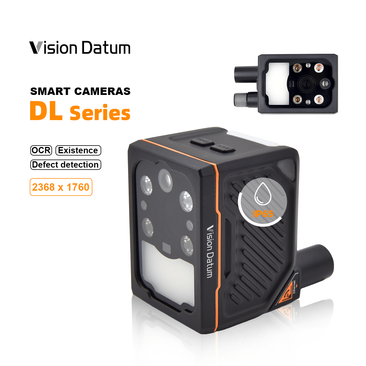 1.4MP 60FPS Global Shutter Deep Learning Smart Camera - Vision Datum