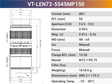 150MP M72 High Resolution Large Format Lens VT-LEN72-MP150 - Vision Datum