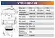 16k5μ V-mount Line Scan Lenses - Vision Datum