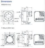 LEO 65MG-32xm/xc 65MP 31.5FPS 1/1.8" GMAX3265 CXP Global Shutter Camera - Vision Datum
