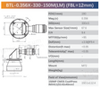 BTL-150M 90° Turning Telecentric Lens for Semiconductor Inspection | Φ67.8mm - Vision Datum