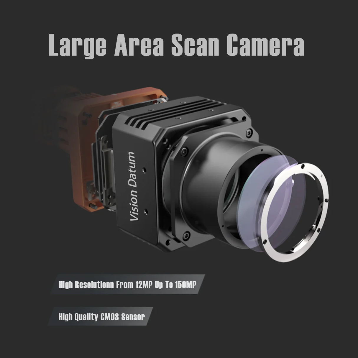 High Resolution 65MP 71FPS Gpixel GMAX3265 CoaXpress Camera for PCB Inspection