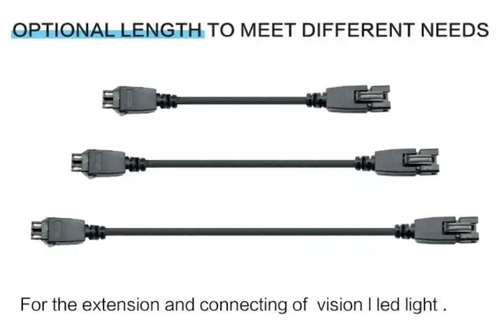 1m 3 m 5mm 10mm Soft Light Extension Cable easy to use high quality for 24VDC Input LED Light - Vision Datum