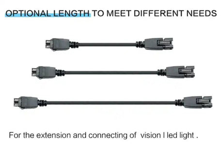 1m 3 m 5mm 10mm Soft Light Extension Cable easy to use high quality for 24VDC Input LED Light - Vision Datum