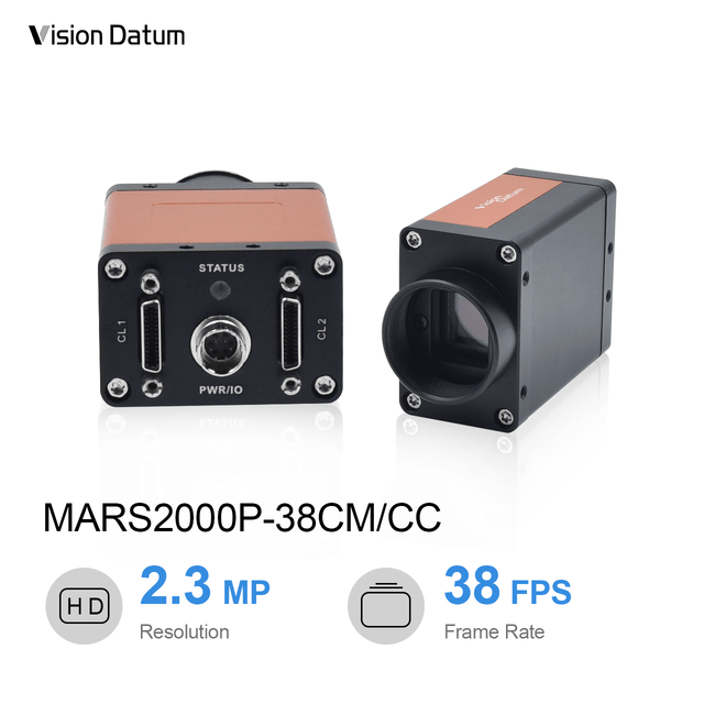 2.3MP PYTHON2000 38FPS CameraLink Global Shutter Area Scan Camera - Vision Datum