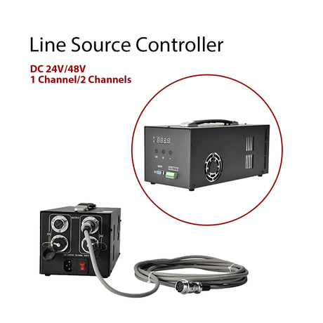 24V 300W 1 Channel Constant Voltage Line Light Controller VT-LT3-24300PWLI-1 - Vision Datum