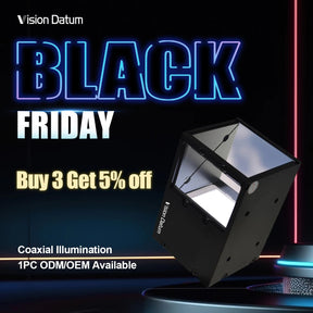 24V Led Highly-accurate Optical Glass Coaxial Illumination - Vision Datum