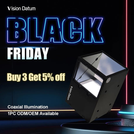24V Led Highly-accurate Optical Glass Coaxial Illumination - Vision Datum