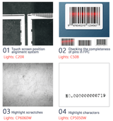 24V Led Highly-accurate Optical Glass Coaxial Illumination - Vision Datum