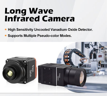 0.3MP 50FPS CMOS GigE Long Wave Infrared Camera