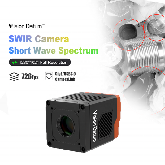 Высокоскоростная коротковолновая инфракрасная камера InGaAs SWIR с полем сканирования 900–1700 нм 