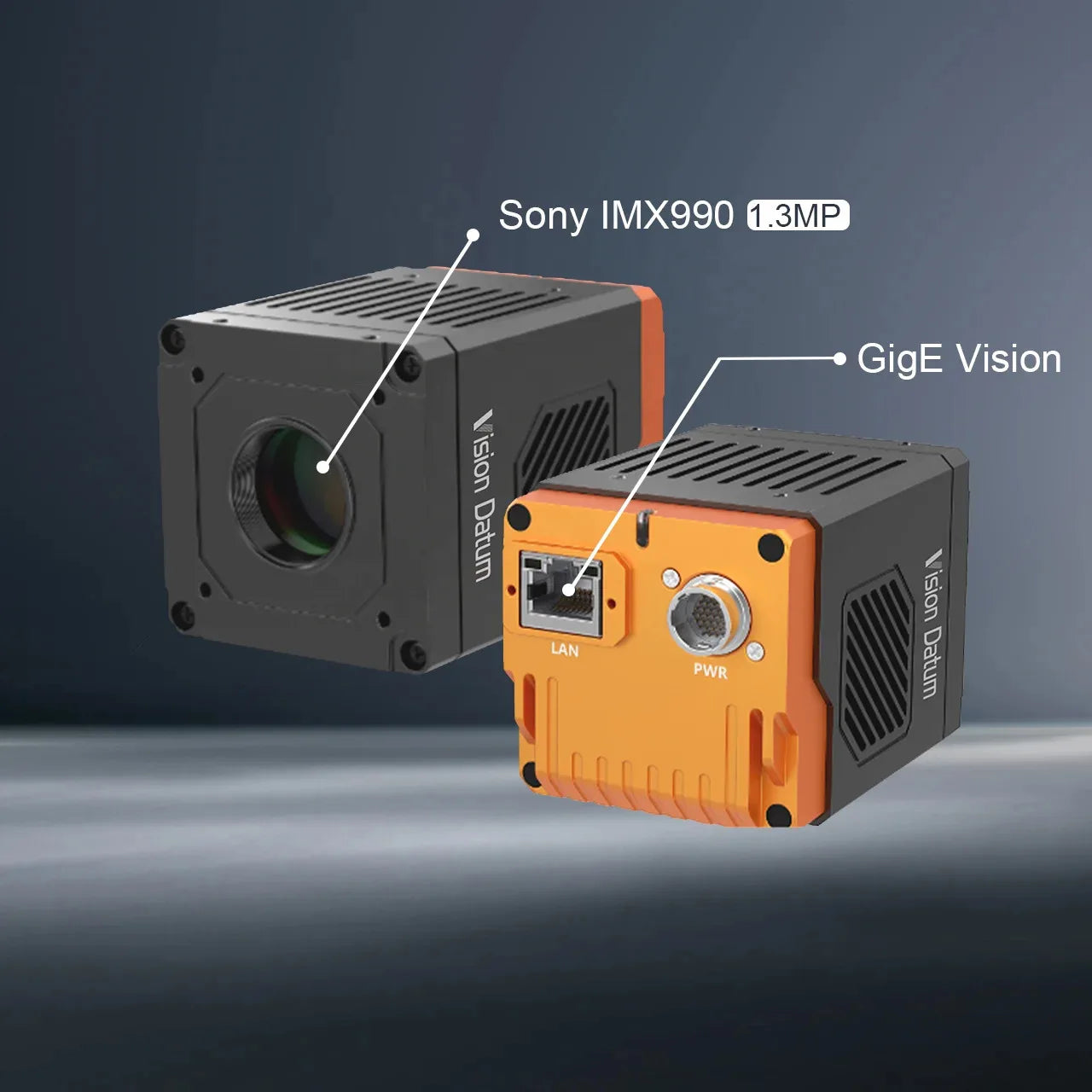 Тепловизионная камера GigE с областным сканированием INGaAs, 1,3 МП, 91 кадр/с, IMX990, поддержка SWIR, Windows 