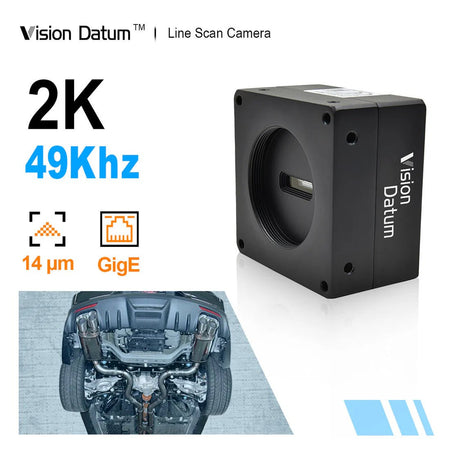 2K Line Scan Camera And 180° Lens For UVSS System - Vision Datum