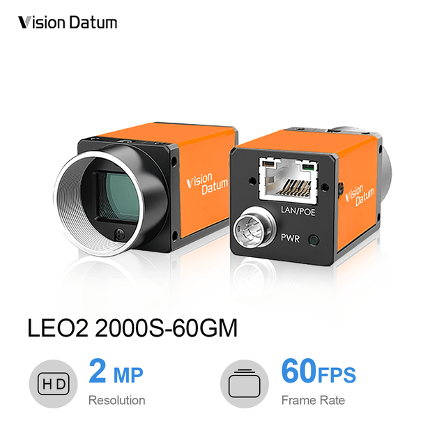 2MP 60fps GigE PYTHON2000 Area Scan Camera - Vision Datum
