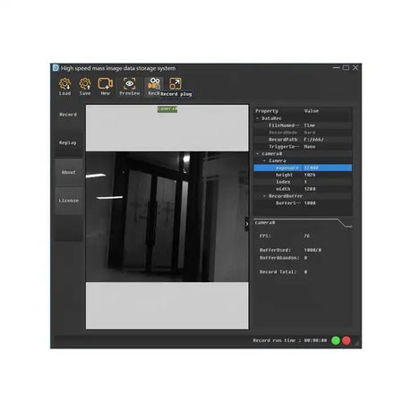 30 days Trial Free High-speed Image Data Real-time Camera system Storage Software For Video Recording - Vision Datum