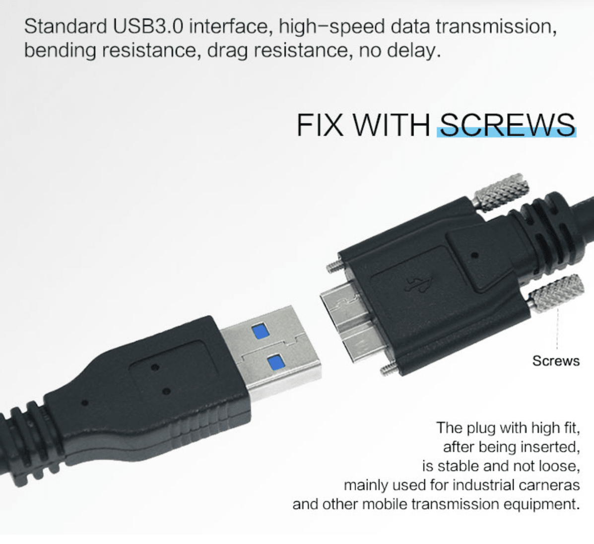 30meter High Flex USB3 Industrial Cable for Dynamic Environments - Vision Datum