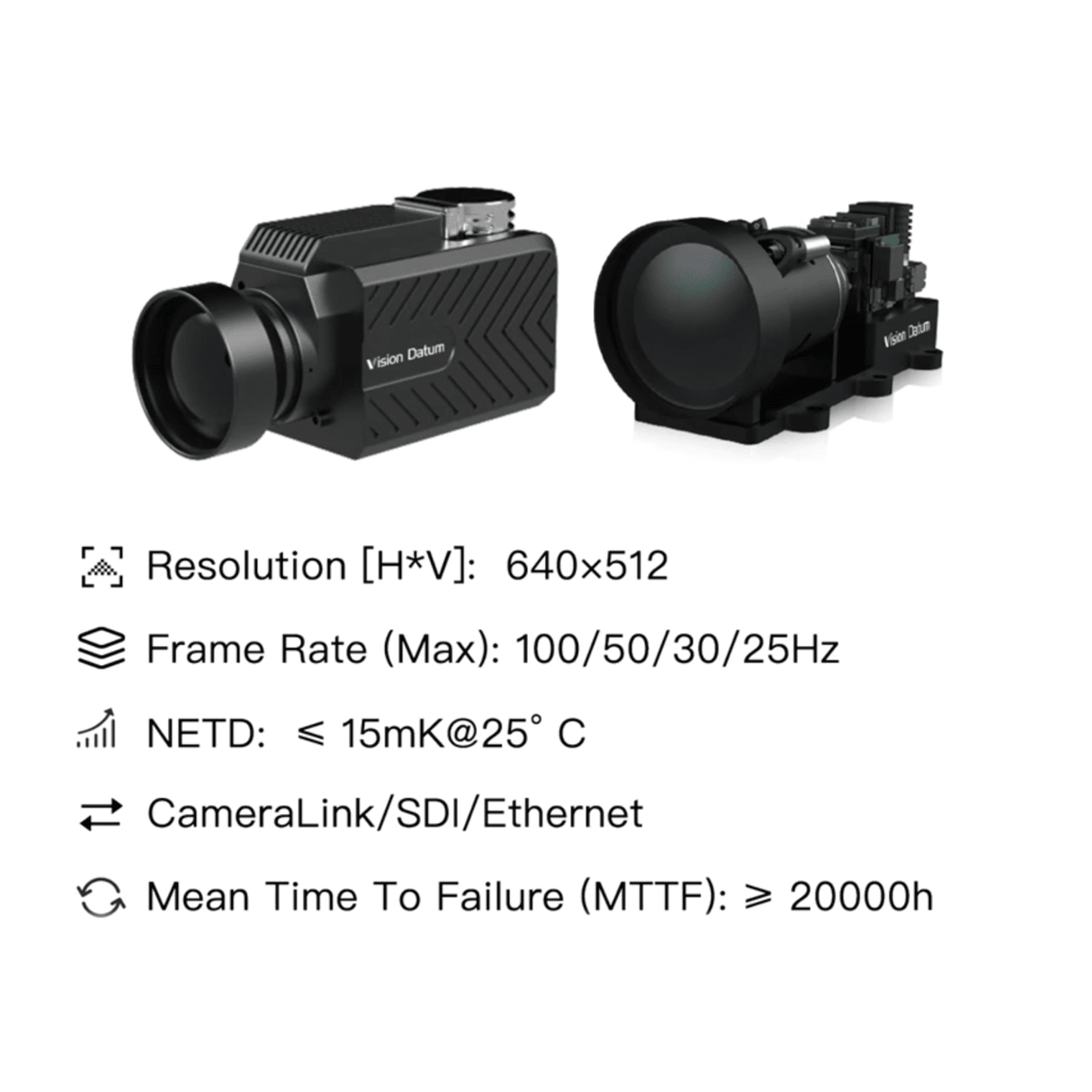 320×256 MTC MWIR Gas Detection Camera for CH4 C2H6 C3H8 - Vision Datum