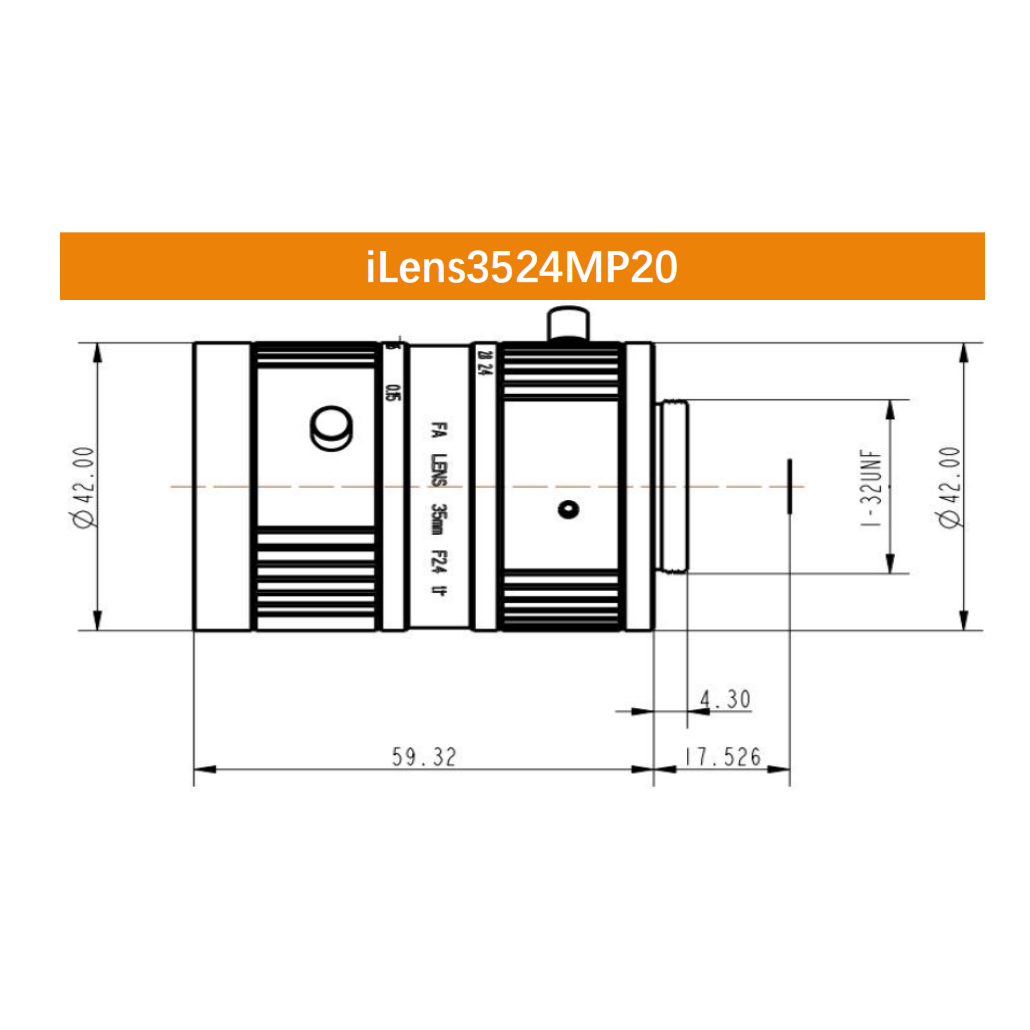 iCentral 1.1" 20MP C-Mount Industrial Machine Vision Lenses