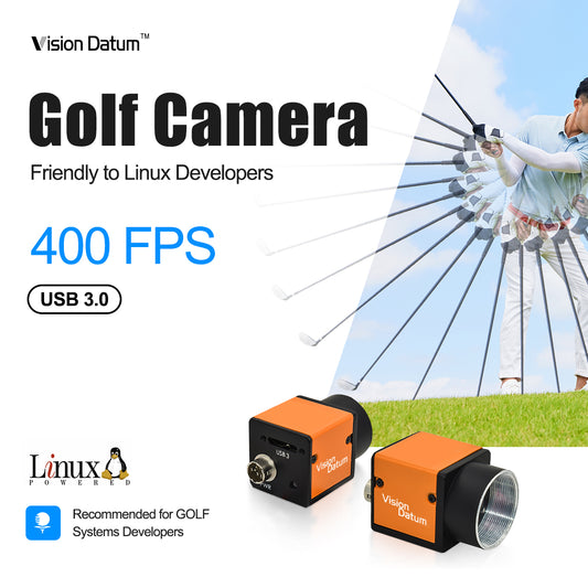 0.4MP 400FPS IMX287 USB3.0 High Speed Golf Swing Camera