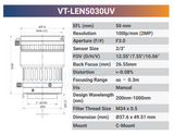 2/3" 2MP C-Mount UV Lenses - Vision Datum