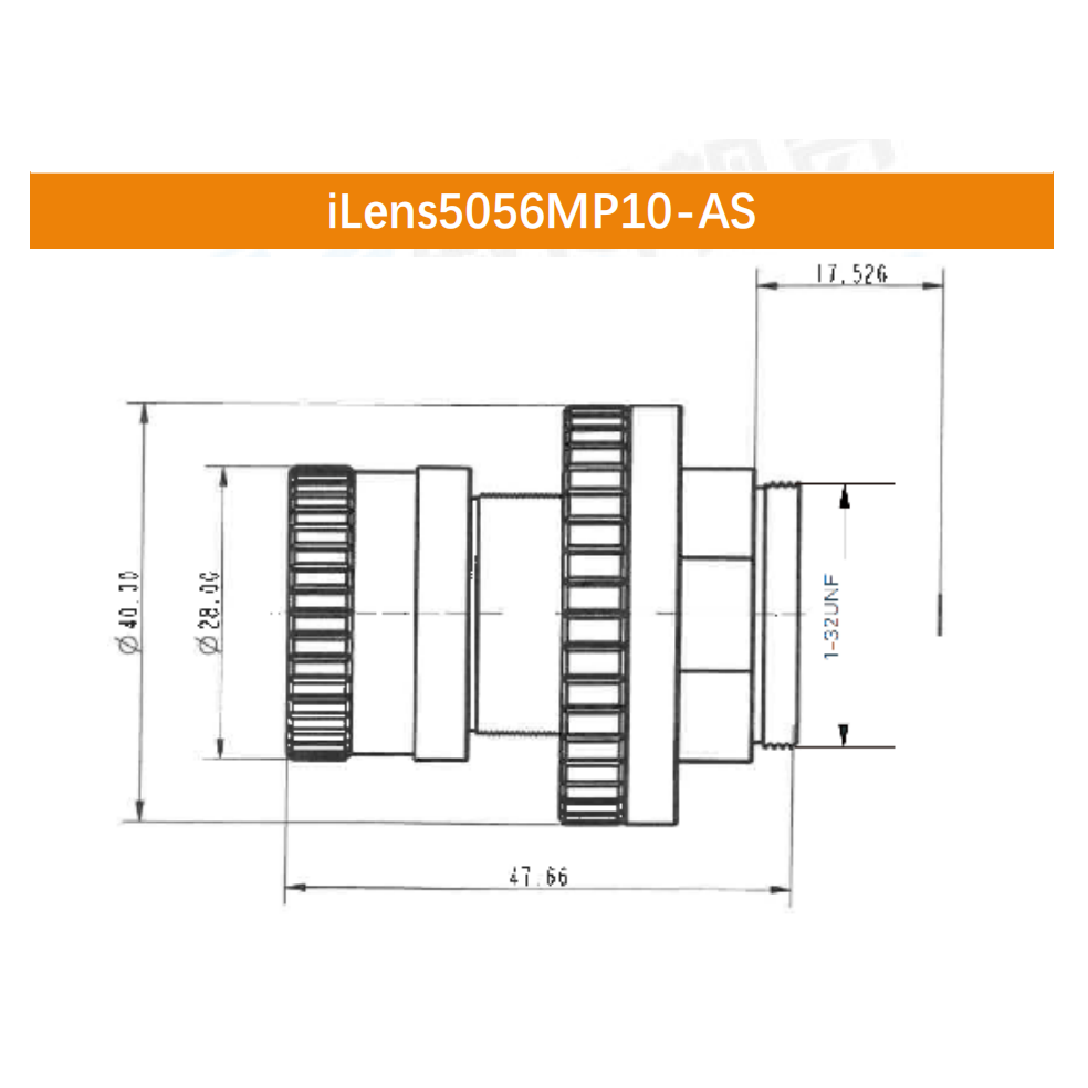 iCentral 2/3" 10MP C-Mount Anti-Shock Industrial Machine Vision Lenses