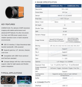 0.4MP 525fps IMX287 USB3.0 Global Shutter Industrial Camera for Defect Inspection iCt90M/CU4A-Pro