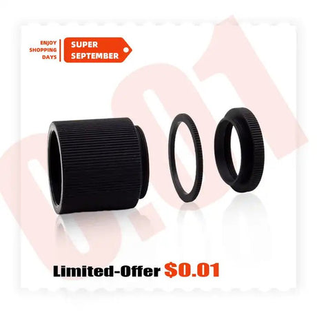 5mm C-mount Extension Ring To Convert CS-Mount Cameras to C-Mount Lens Adapter - Vision Datum
