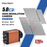 5MP IMX250 140FPS CameraLink Global Shutter Area Scan Camera - Vision Datum