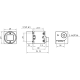 IMX226 12MP 29FPS 1.85μm 1/1.7" Rolling Shutter Camera - Vision Datum