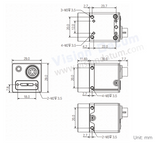 IMX178 6MP 60FPS 2.4μm 1/1.8" Rolling Shutter Camera iCt90M/CU60A-Pro