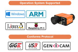 6mp 60fps IMX178 USB3.0 Rolling Shutter Camera iCt90M/CU60A-Pro - Vision Datum
