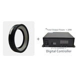 70 Degree High Angle Ring Illumination 24V High Density LED Arrays for Lead Frame Inspection - Vision Datum