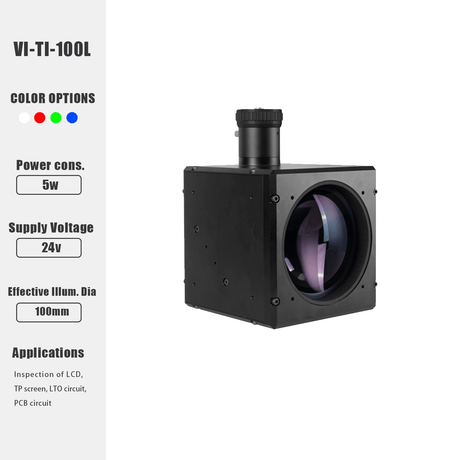 90° Turning Telecentric Illumination for Precise Inspection & Measurement | TI Series - Vision Datum