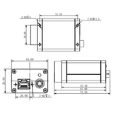 9MP 13FPS IMX267 GigE 1” CMOS Global Shutter Camera - Vision Datum