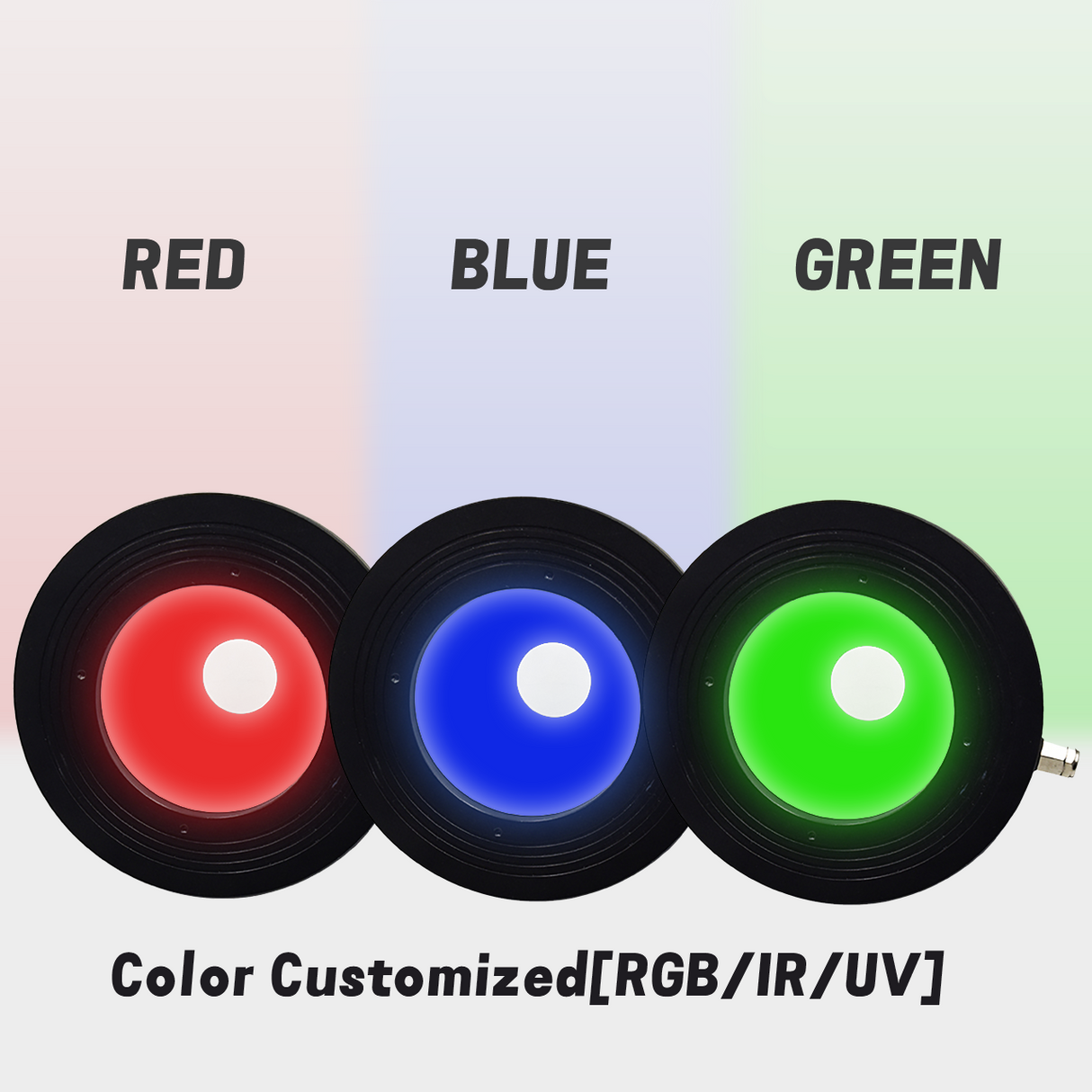 RGB Dome Shape Illumination With Diffuser Panel