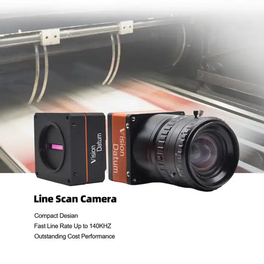 4K 120KHZ GigE Cameralink Interface Robot Line Scan Camera For Paper Inspection