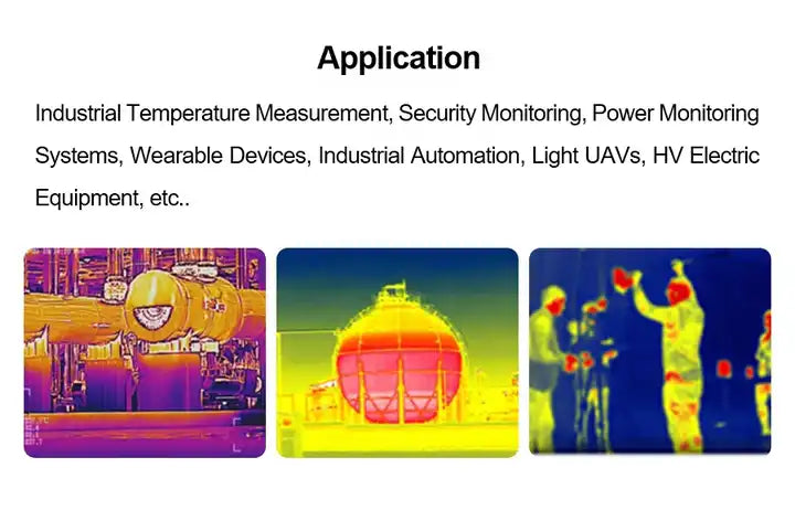 Hot Sale Berserk 8-14um 0.3MP LWIR Infrared Camera for Heat Hot-wire Detector Night Vision Device Temp Measurement
