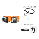 Manufacture sales 6pin connector to open vision data IO Hirose Cable For Area Scan Camera