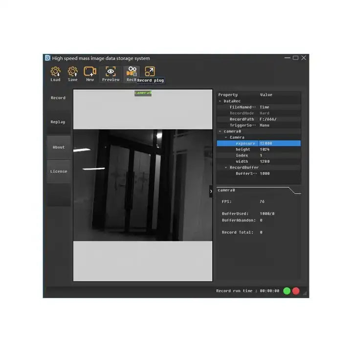 30 days Trial Free High-speed Image Data Real-time Camera system Storage Software For Video Recording