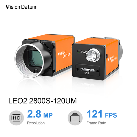 2.8MP 121FPS Area scan camera from Vision Datum