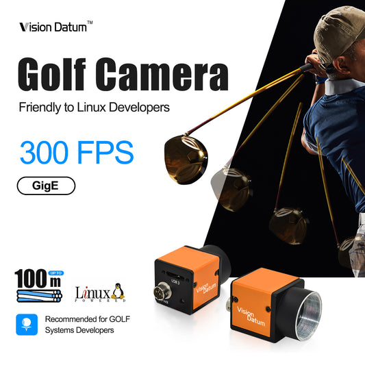 0.3MP 300FPS PYTHON300 GigE High Speed Golf Swing Camera