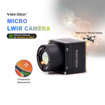 1.3MP 30HZ 12μm Observation Micro LWIR Camera