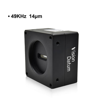 Камера линейного сканирования GigE с креплением M42, 2K, 49 кГц, 14 мкм 
