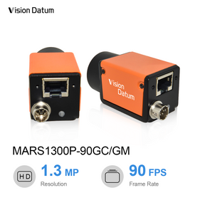 90FPS PYTHON1300 1.3MP 4.8 μm 1/2" GigE Global Shutter Camera - Vision Datum