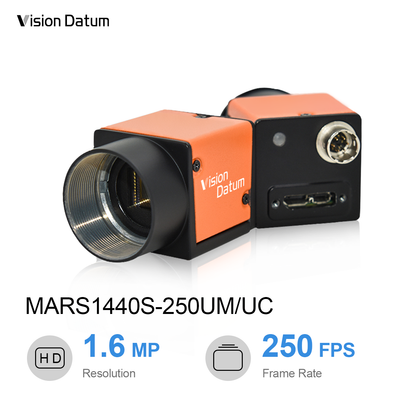 Hochgeschwindigkeits-1,6-MP-IMX273-Global-Shutter-Bereichsscankamera mit 250 Bildern pro Sekunde