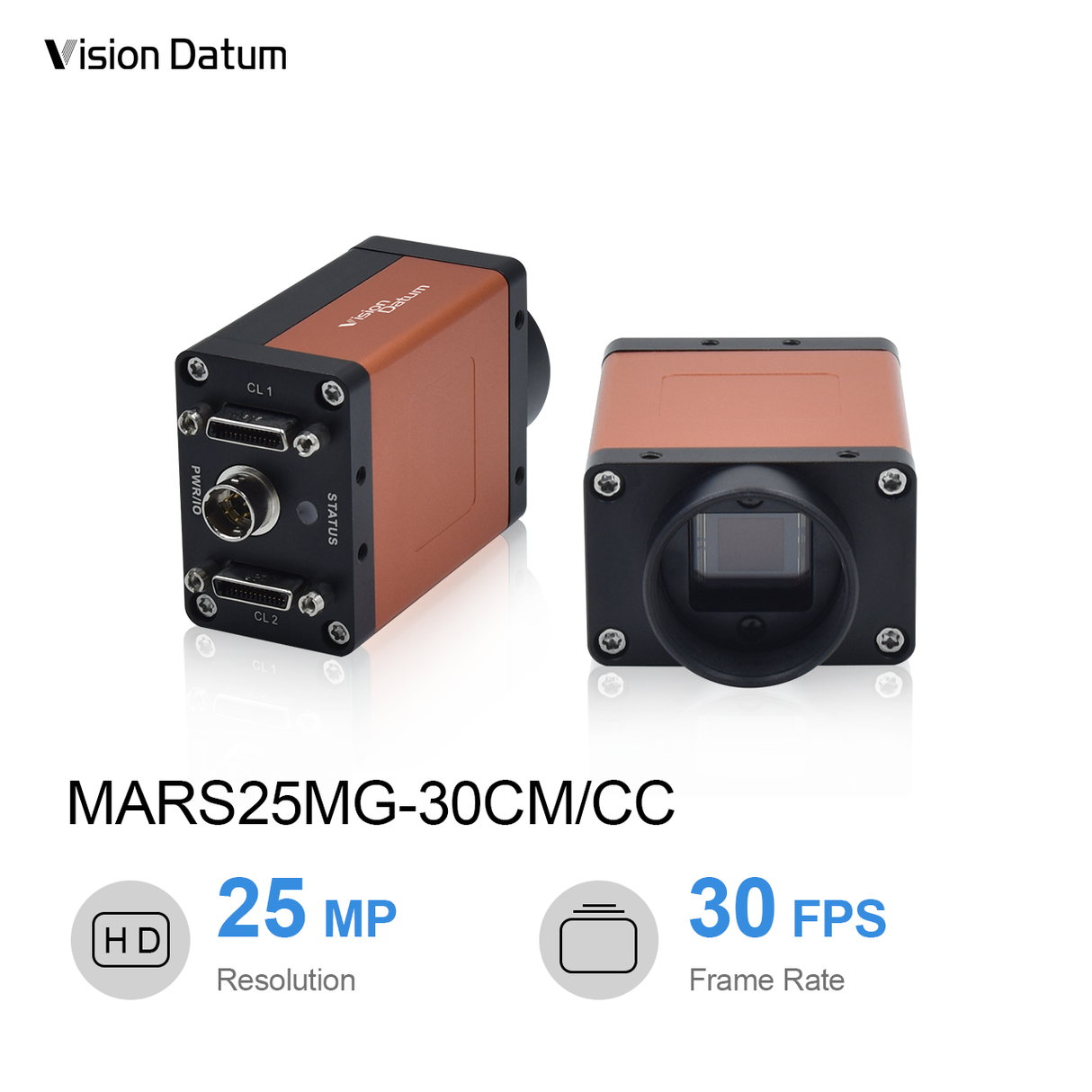 25MP GMAX0505 30FPS CameraLink Global Shutter Area Scan Camera